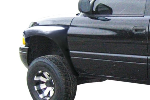 For Dodge Ram 3500 94-01 Off Road Bulge Style Fiberglass Front Fenders Unpainted Foto 2 de 4