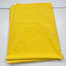 vintage Bibb flat sheet twin solid yellow ble...