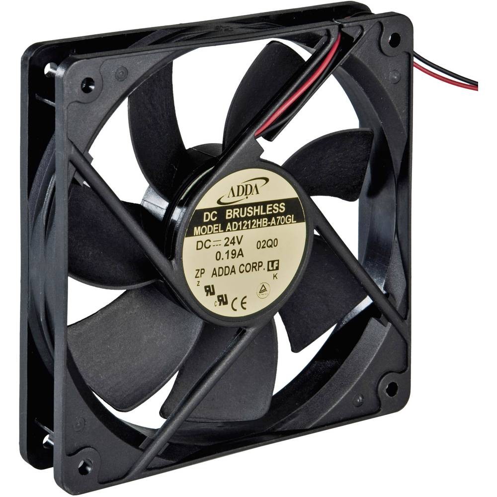 Ventilateur 120mm ADDA AD1212HB-A70GL avec débit d'air haute performance 149.4 m³/h
