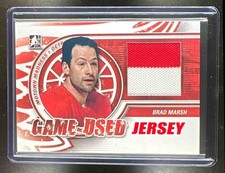 2013 In The Game Motown madness Game Used Jersey Red Brad Marsh