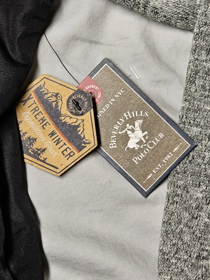 BEVERLY HILLS POLO CLUB Suéter Polar Cremallera Completa Chaqueta Xtreme Equipo de Invierno Nuevo con Etiquetas Foto 3 de 4