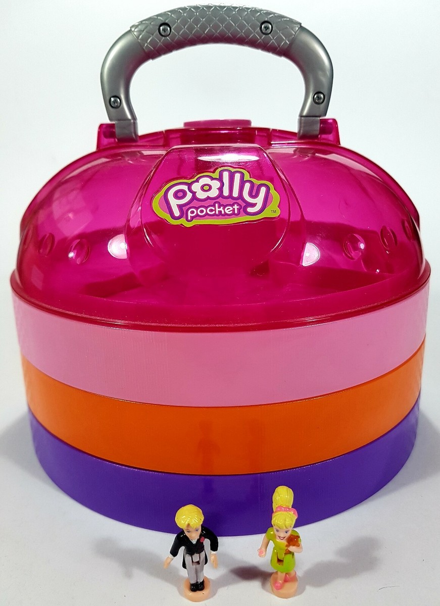 2006 Mattel Polly Pocket™ Mini J1686 Cruis'N Shop Playset