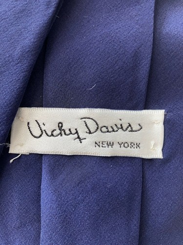 Vicky Davis Men's Necktie Tie Silk Satin Take Two Aspirin Medical Made USA 57" - Picture 6 of 9