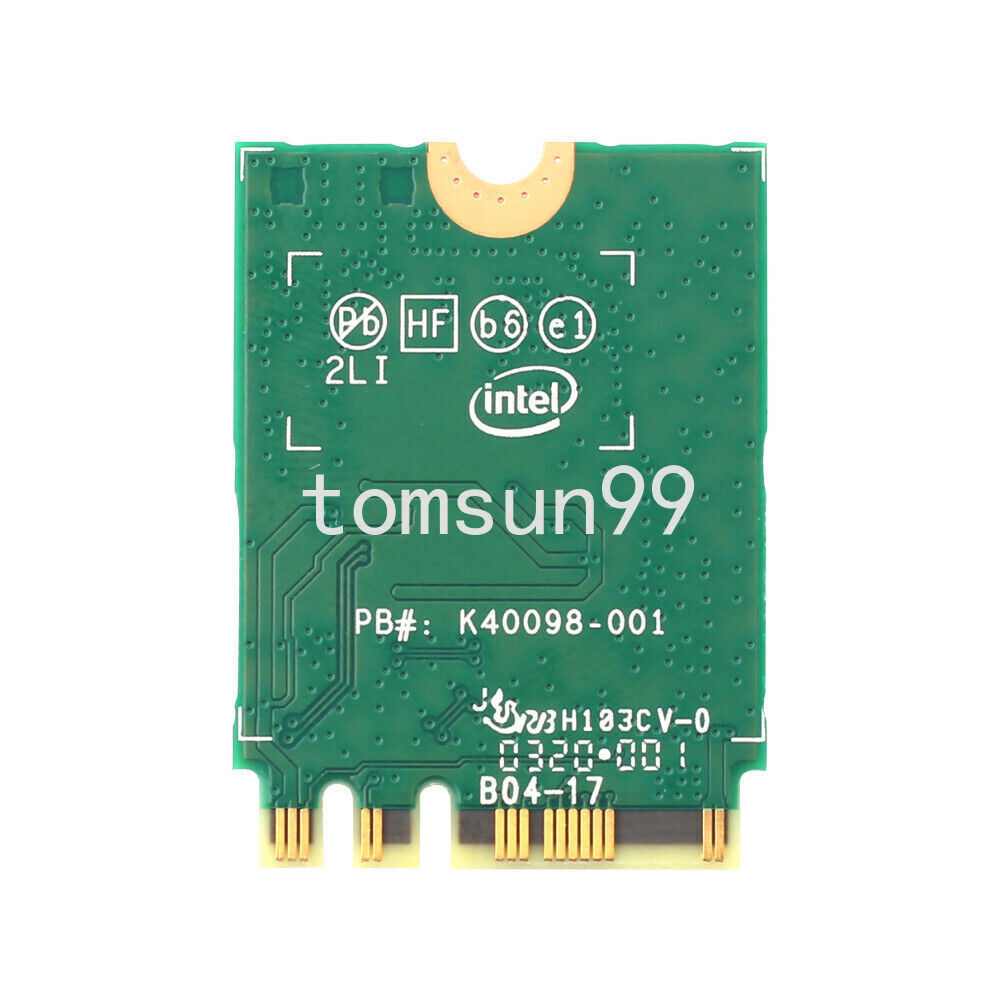 Intel WiFi 6 AX200 AX200NGW M.2 NGFF Wireless WiFi Card Dual Band