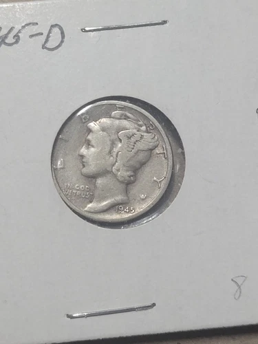 1945-D Mercury Dime ( Fine)