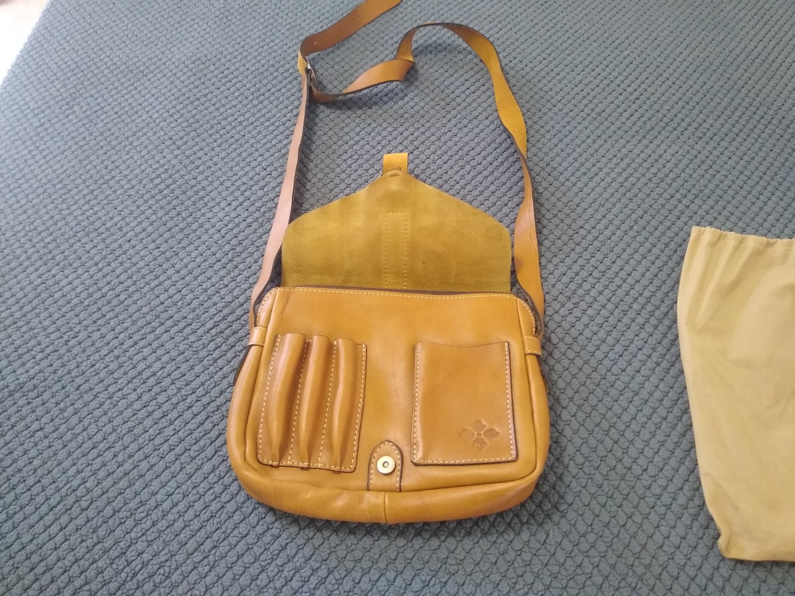 patricia nash Italian leather crossbody purse - image 7