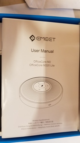 eMeet Wireless Speakerphone OfficeCore M2 Smart Conference Speaker - Picture 6 of 12