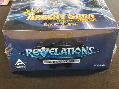 argent saga booster box Amazon.com: Argent Saga TCG Set 1: Betrayal Betrayal Booster Box [24 Packs]  : Toys & Games main image 0