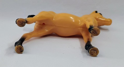 Vintage Plastic Model Toy Horse Figurine Hartland Plastics Buckskin Foal Colt - 第 6/6 張圖片