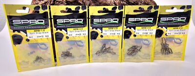 Spro Power Split Snap Gr. 1 2 3 4 5 Heavy Duty HD Karabiner 10-125lb NEW OVP