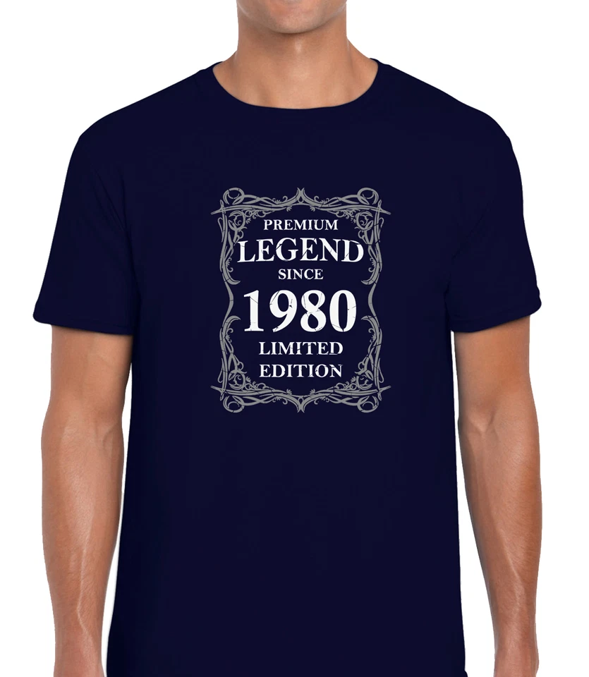 Premium Legend Since 1980 Funny Tee 40Th Birthday Unisex T-Shirt Premium Legend Since 1980 Funny Tee 40Th Birthday Unisex T-Shirt