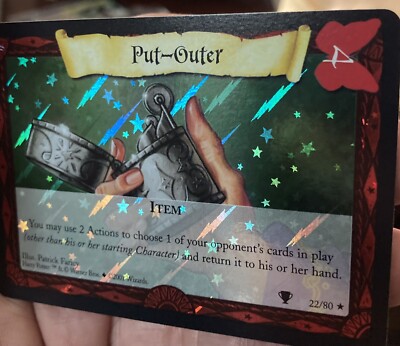 Harry Potter Trading Card Game Put-Outer #22 Rare Item Foil USED TCG 22/80