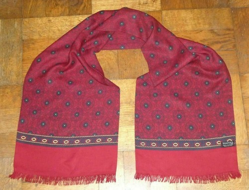 Vintage Retro Tootal Scarf Cravat Dapper Scooter Mod Indie Ascot Goodwood 1960s - Picture 2 of 10