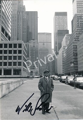 Foto XL Portrait Willy Stöhr in Manhattan NXC original Unterschrift  K1.80
