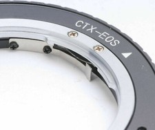 for Contax Yashica C/Y lens to Canon EOS 1Ds 5D 5DII 7D 550D 450D 600D new
