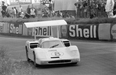 Bruce Jennings & Bob Johnson Chaparral 2F Chevrolet Le Mans 1967 Old Photo 46