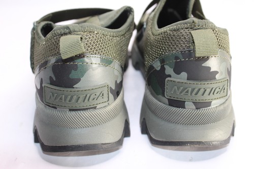 Nautica Brenna Womens Size 8 EU 38-39 Green Camo Mesh Slip On Sneaker Shoes - Picture 6 of 10