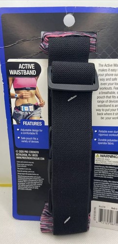 PRO STRENGTH ACTIVE WAISTBAND ADJUSTABLE HOLDS PHONE RUNNING Multi Color NWT - 第 6/12 張圖片