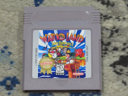 Wario Land: Super Mario Land 3 Nintendo Game Boy 1994 Player's Choice
