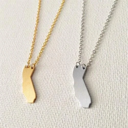 CALIFORNIA STATE CHARM NECKLACE 1