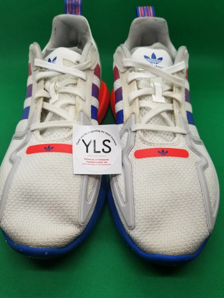 Preços baixos em adidas ZX 2K Flux Gradient Sole - Cloud White | eBay