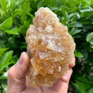 11cm 356g Golden Honey Yellow Calcite Stone Crystal Rock Mineral Fujian China Ebay