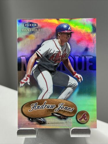 Andruw Jones Atlanta Braves 1999 Fleer Mystique Foil Refractor #39 k