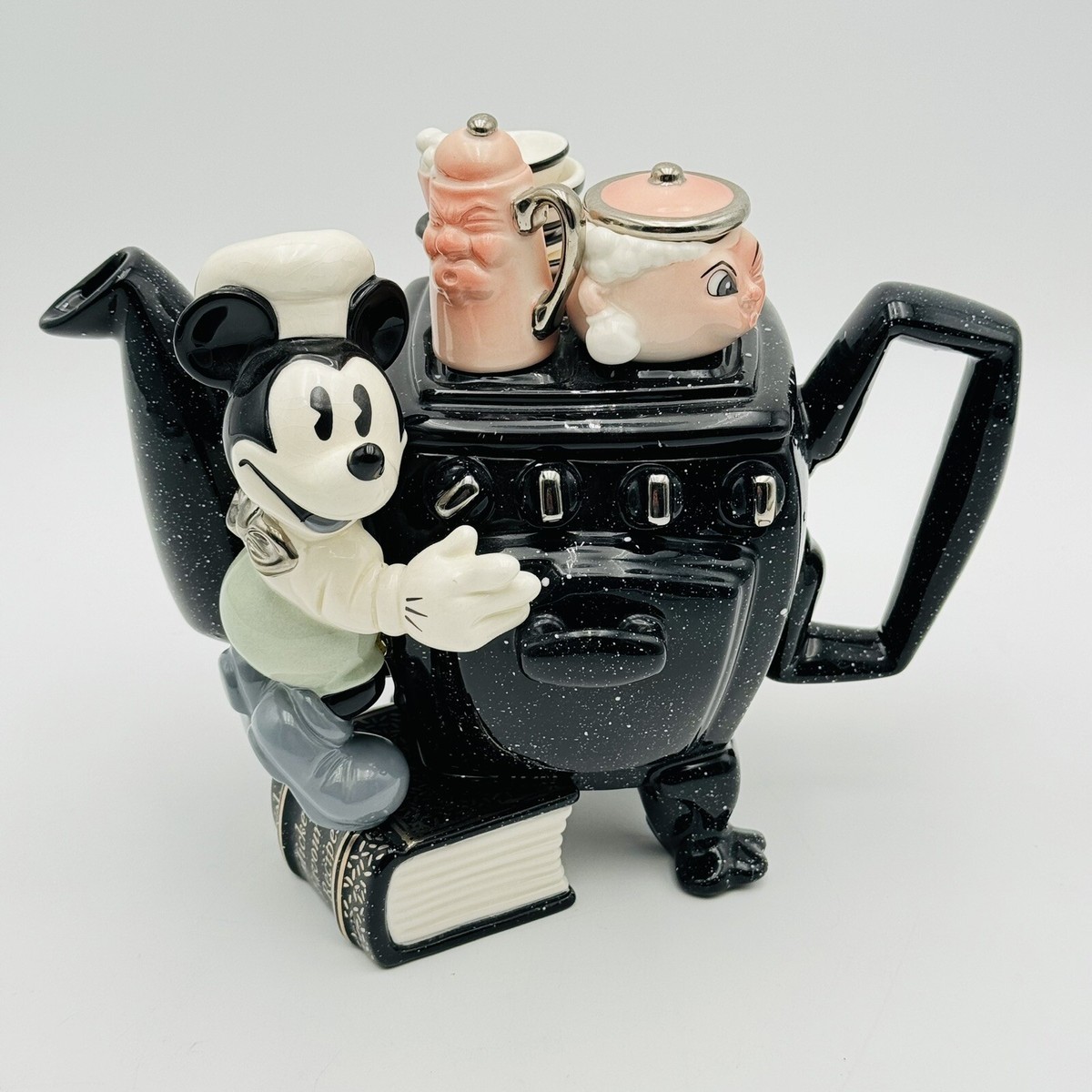 Disney Showcase Collection Mickey Stove Teapot By Paul Cardew LE