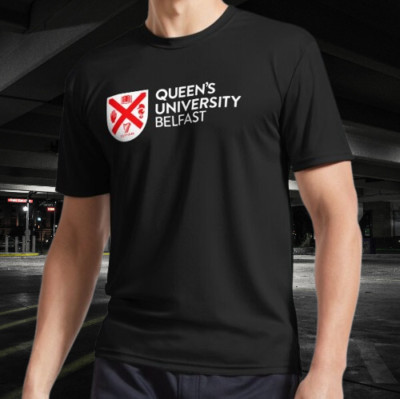 Queens university belfast white Active T-Shirt Funny Size Mode American T-shirt