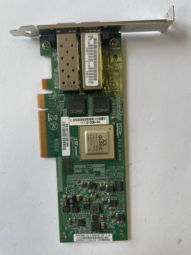 QLogic NetApp QLE8152-SR-T-N 10GBase-X 2-Ports FE0210401-25 Network Card PCIe - Picture 2 of 2