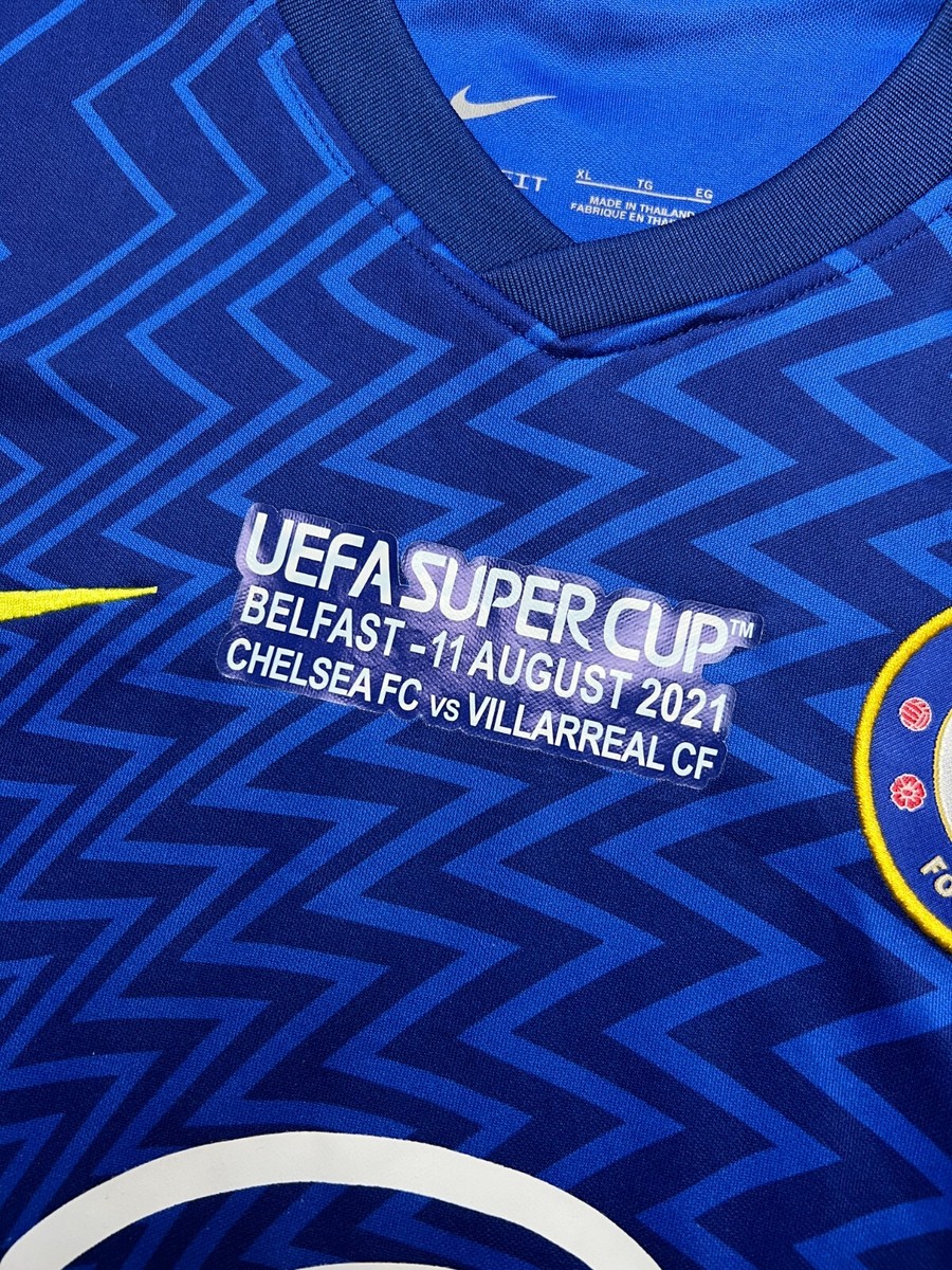 Nike Chelsea FC Jersey Kante #7 2021 UEFA Super Cup | eBay