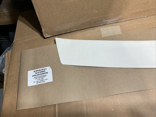 2021-2024 Hyundai Sonata Rear Bumper Applique Protector Film PPF L0F28-AU001 OEM - Picture 3 of 13