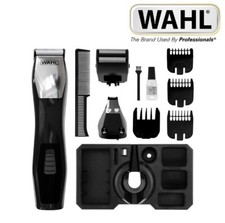 Image of Wahl Groomsman 8-in-1 Multigroomer Trimmer Kit Black 9855-3717