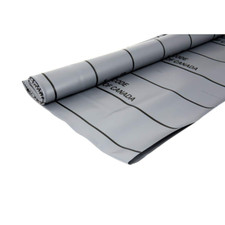 Gray PVC Shower Pan Liner Roll 5 ft x 6 ft Thick Flexible Sheet Tile Base Floor