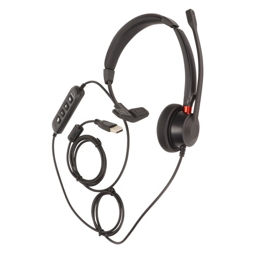 Call Center Headset ENC Active Noise Cancellation Single Ear Customer Service - Zdjęcie 5 z 12