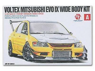 Hobby Design 1/24 Mitsubishi Vortex Lancer Evolution IX Wide Body Kit Japan  5335 | eBay