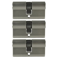 3x Profilzylinder 60mm 30/30 15x Schl&uuml;ssel T&uuml;r Zylinder Schloss Gleichschlie&szlig;end