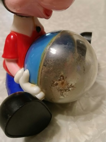 Vintage rare Mickey Mouse snow globe. Late 1950's Disneyland souvenir toy. - Picture 3 of 10