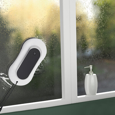 80W Smart Window Cleaning Robot w/Bilateral Ultrasonic Nozzles Remote Control US
