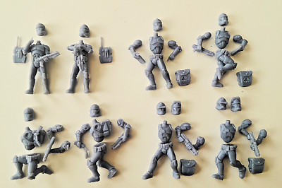 Republic Clone Specialists - Star Wars Legion/Dioramas (3d druck, unbemalt)