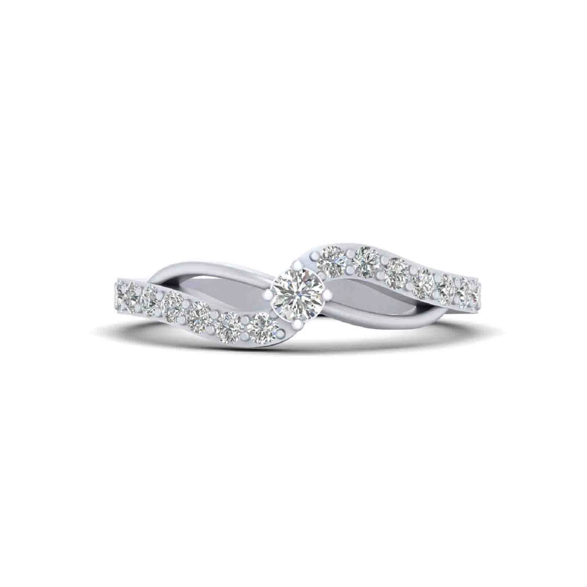 Dainty promise sale rings for her