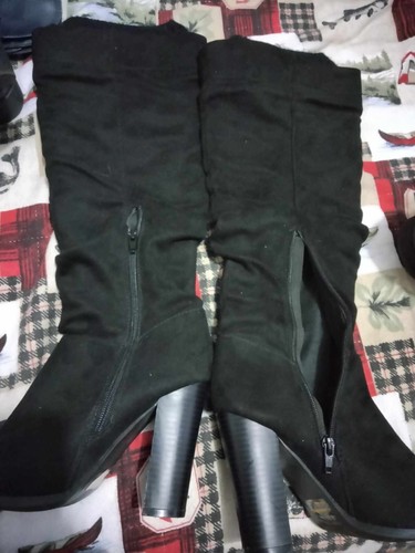 venue heels black boot size 7.5(SBAB) - Picture 3 of 7