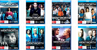Wentworth: The Complete Series | Season 1-8, Part 1 & 2 (Blu-ray, 25 Discs) NEW