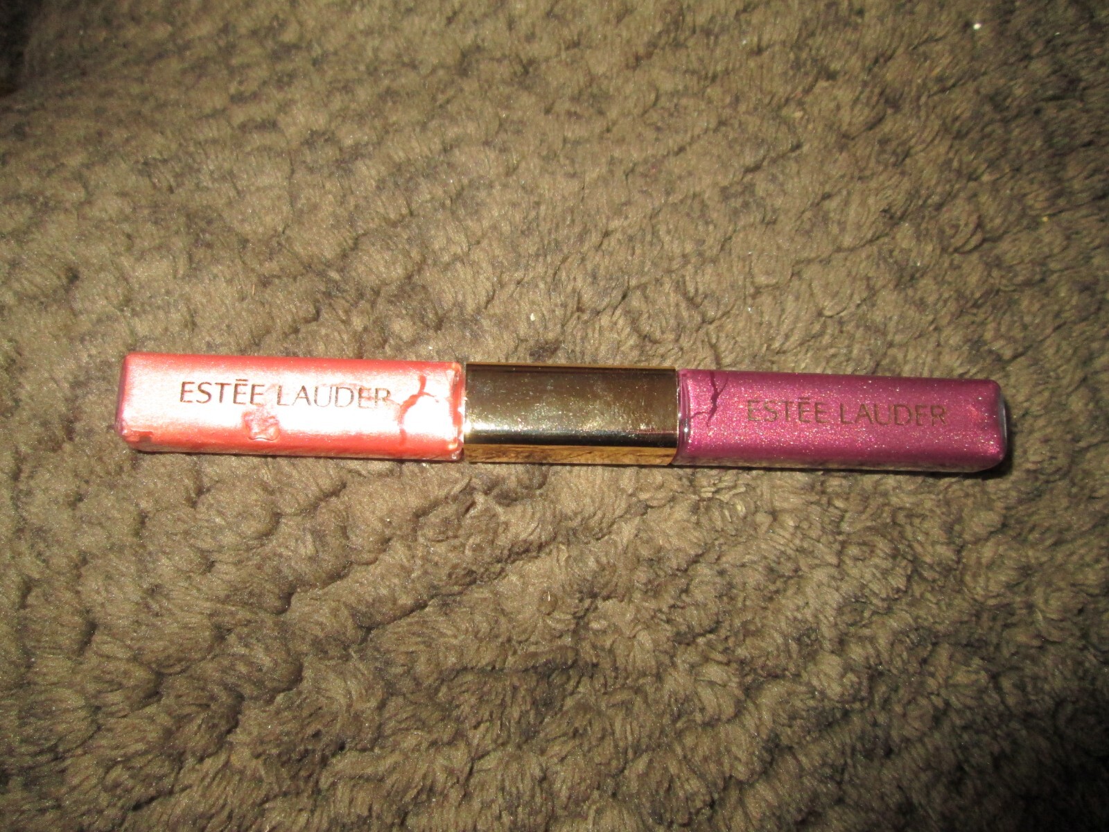 ESTEE LAUDER Pink Kiss 27 AND Plum Divine 08 Pure Color Lip Gloss DUO RARE eBay