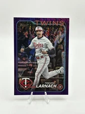 2024 Topps Series 2 Trevor Larnach Purple Foil board /799 Minnesota Twins #568