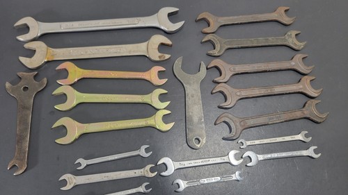 19pc Mixed Lot Open End Wrenches Snap On Bonney Wizard Thorsen Williams HOSHI - Bild 1 von 12