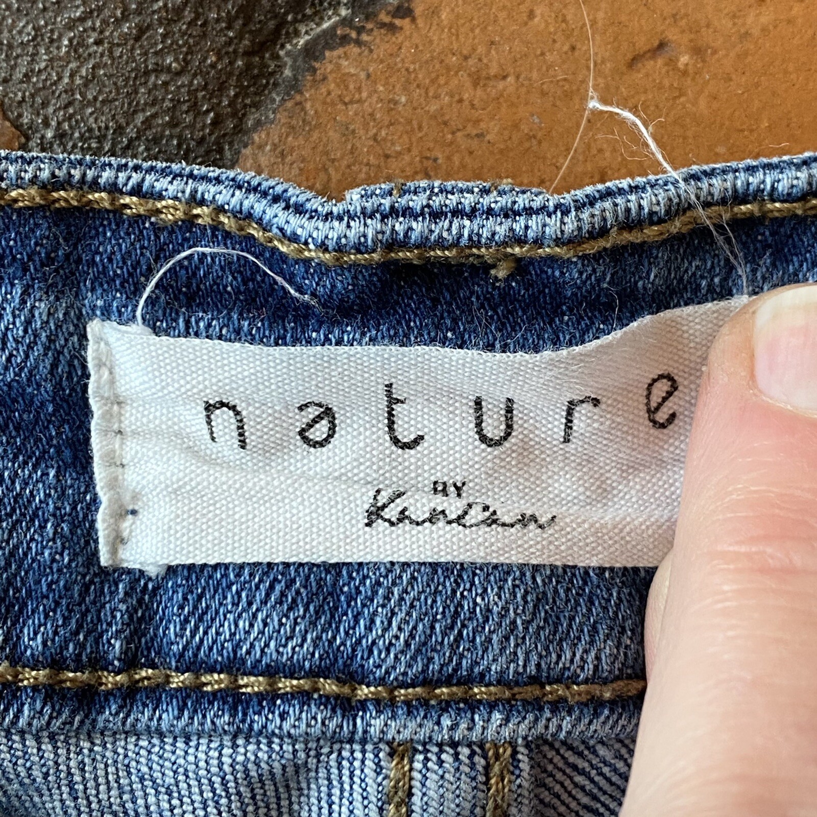 KANCAN Nature Distressed Skinny High 