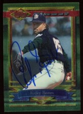 1994 Topps Finest RICKY BONES Signed Card autograph AUTO BREWERS PADRES