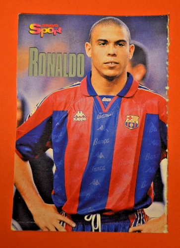 Bravo Sport Trading Card 1996 - Football Ronaldo Barcelona German Sport Card