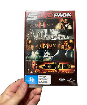 THE MUMMY+VAN HELSING+THE MUMMY RETURNS+THE HULK+THE SCORPION KING - 5 Dvd📀 New | eBay THE MUMMY+VAN HELSING+THE MUMMY RETURNS+THE HULK+THE SCORPION KING - 5 Dvd📀 New | eBay